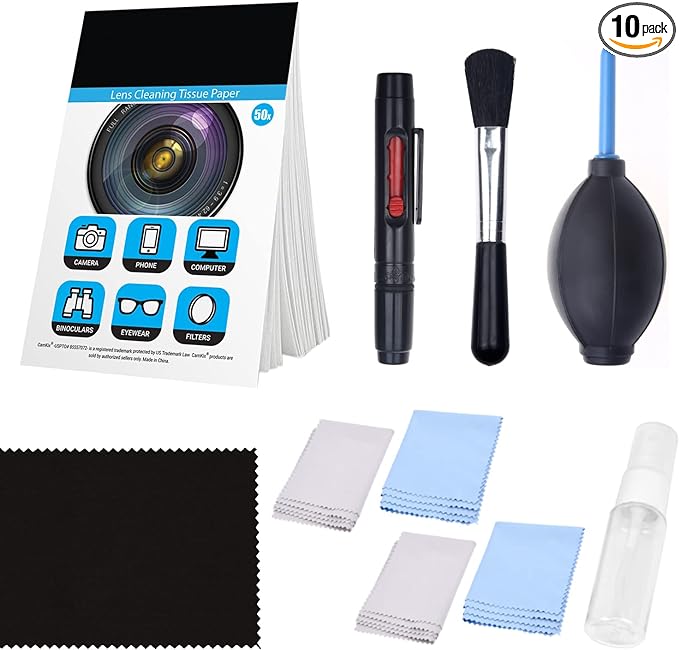 Professional Camera Cleaning Kit for DSLR Cameras
