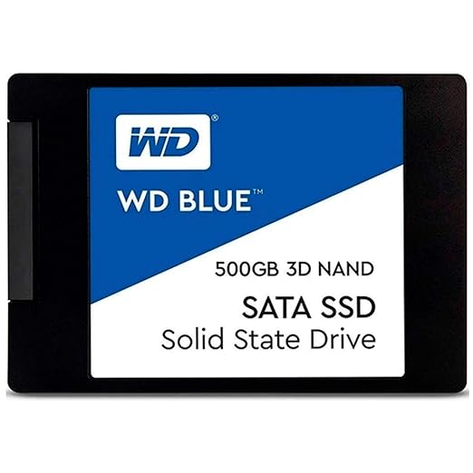 Western Digital 500GB WD Blue 3D NAND Internal PC SSD