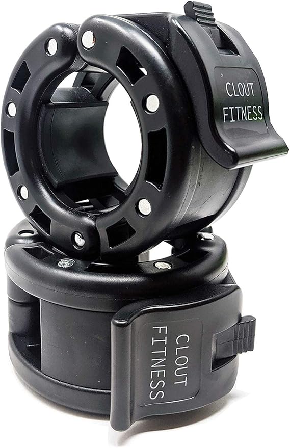 Clout Fitness Olympic Barbell Clamps Collars