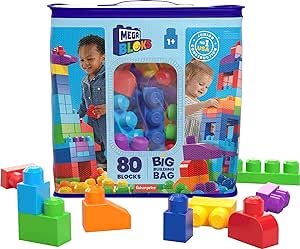 MEGA BLOKS First Builders Toddler Blocks Toys Set